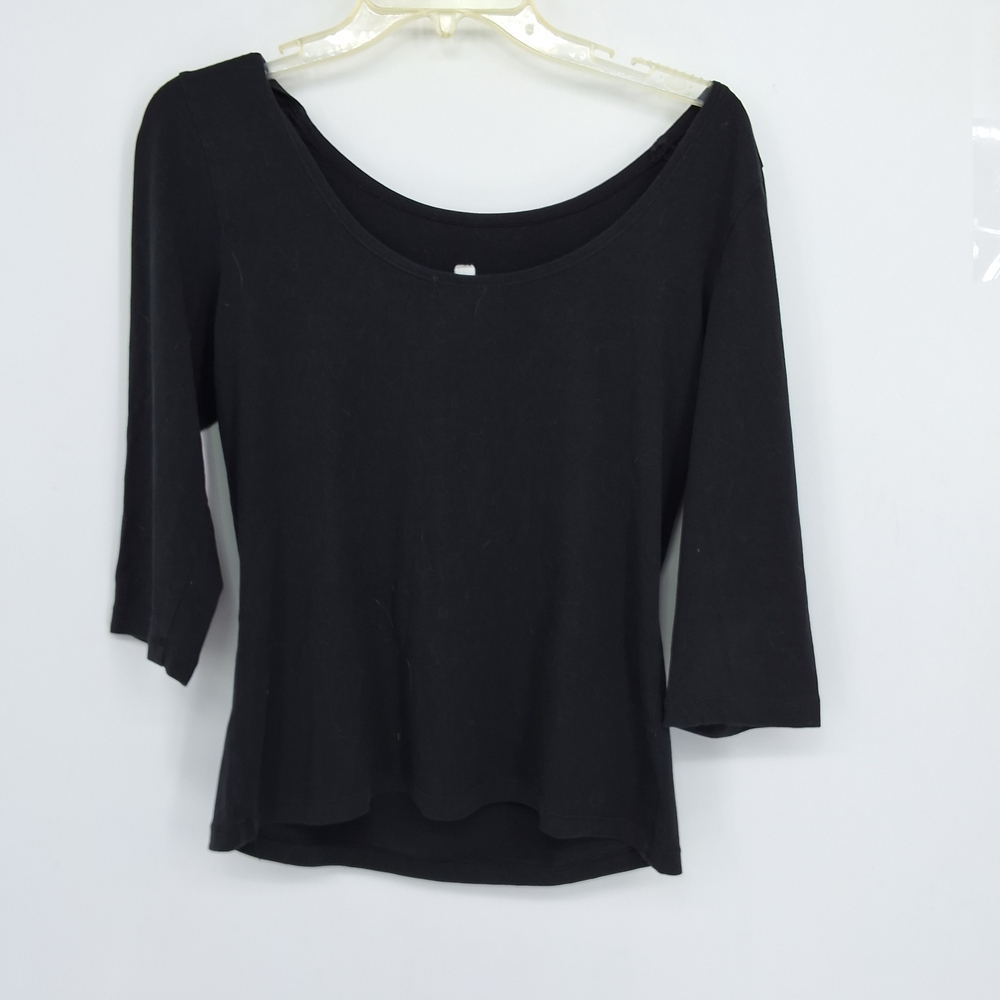 Banana Republic Large Stretch Black Bodysuit Top - Picture 3 of 3